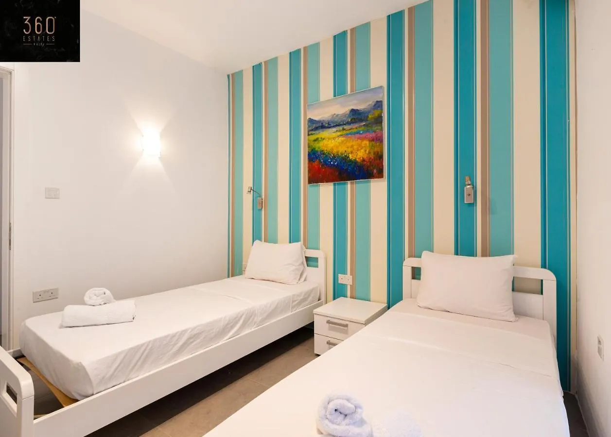 Sunny & Beautiful Views, Amazing Design & Terrace By 360 Estates Apartment Lija